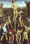 Pollaiuolo, Piero Martyrdom of St.Sebastian oil painting artist